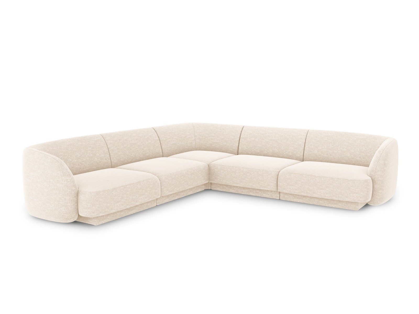 Micadoni Ecksofa Miley, 5-Sitzer Symmetrisch günstig online kaufen