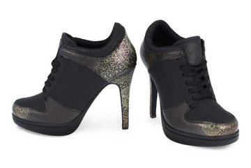 Missy Rockz BLACK MANDALA 2.0 black / gold High-Heel-Stiefelette Absatzhöhe: 10,5 cm