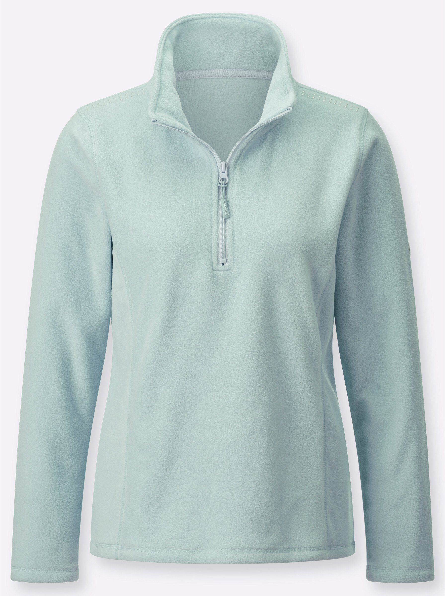 Witt Fleeceshirt Fleece-Shirt Langarm Länge ca. 66 cm – Bild 4 von 4