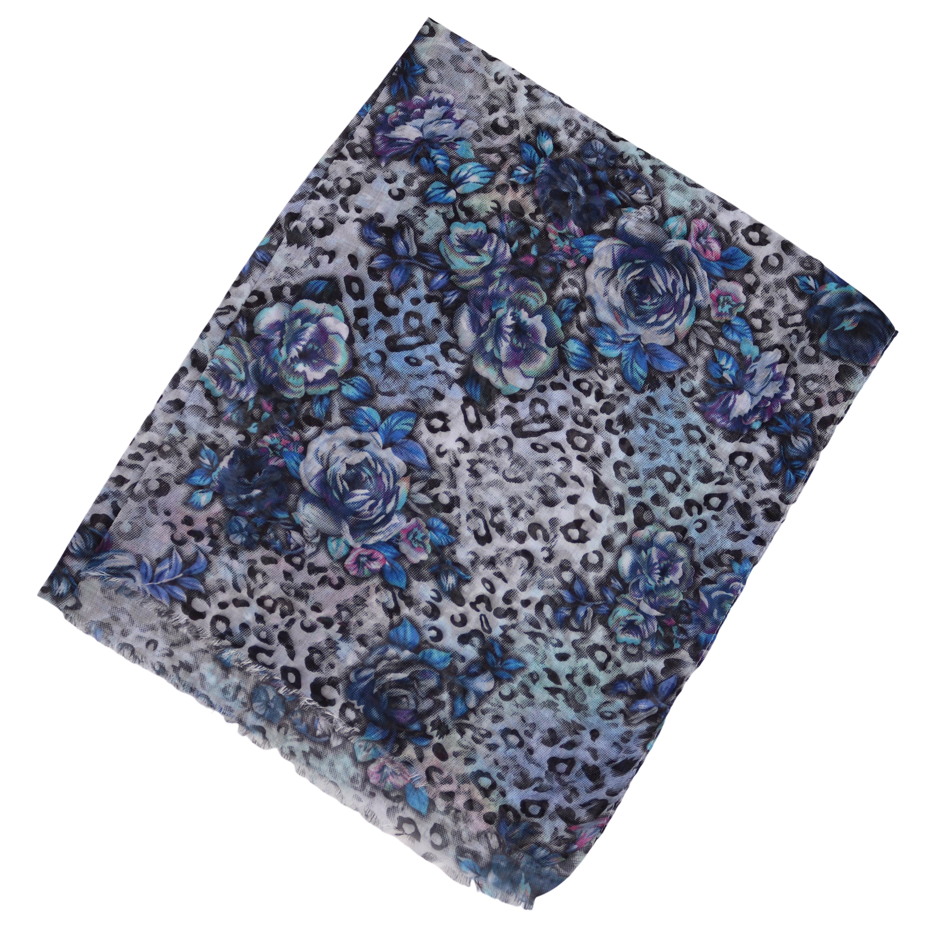 MIRROSI Modeschal Weicher & Leicht Großes Schal, ca.75x180cm, Bunt Print Le günstig online kaufen