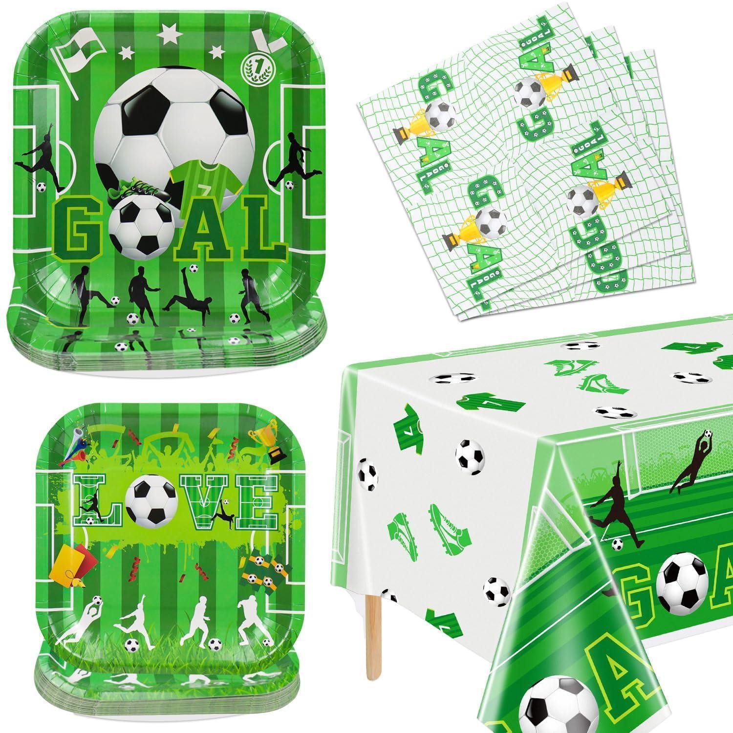 LuxusKollektion Comicfigur Fußball Party Set 61tlg. (1 St)