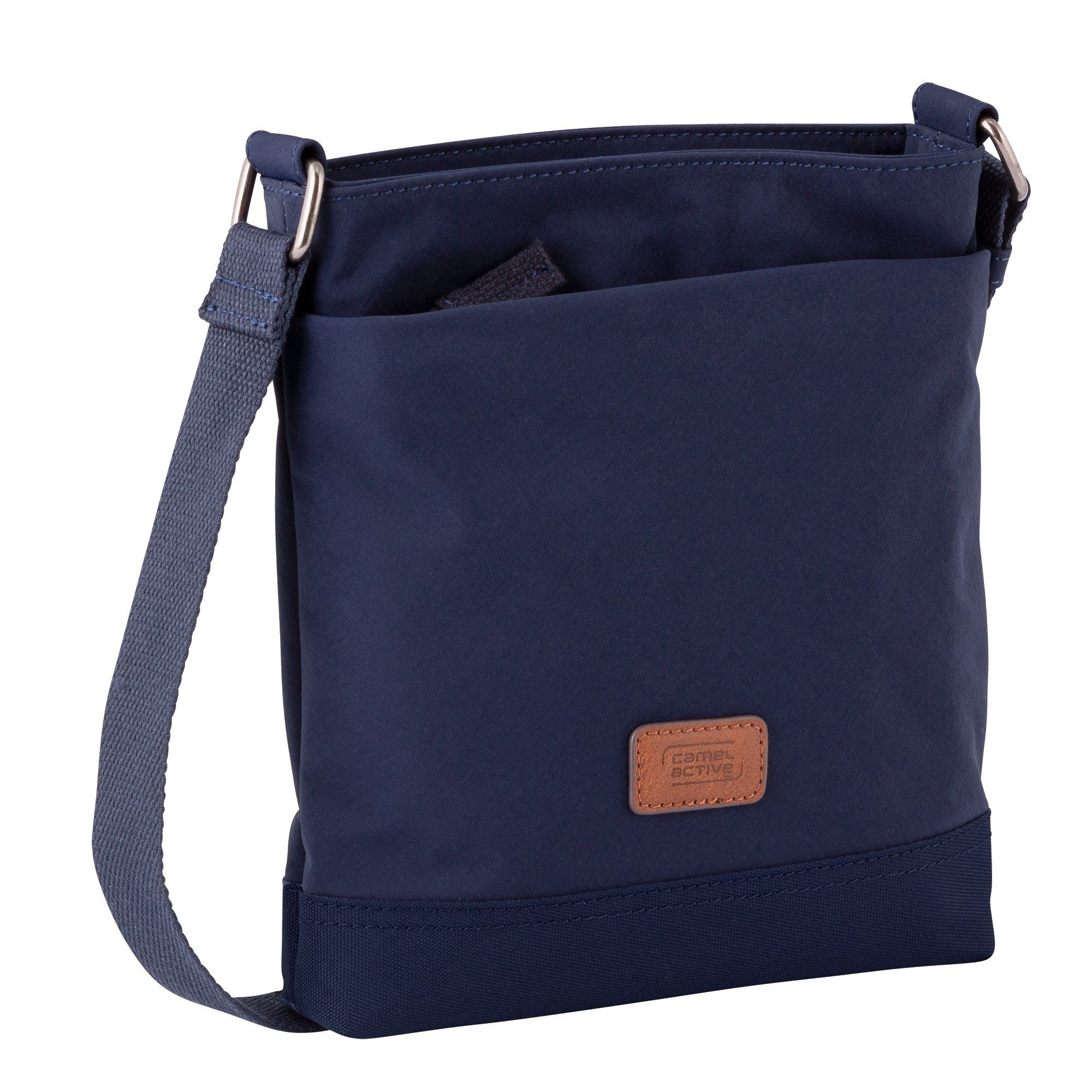 camel active bag Cross S, Design dunkelblau im praktischen City Umhängetasche