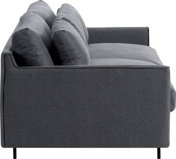 ATLANTIC home collection 3-Sitzer, Sofa, skandinvisch im Design, extra weich, Füllung mit Federn