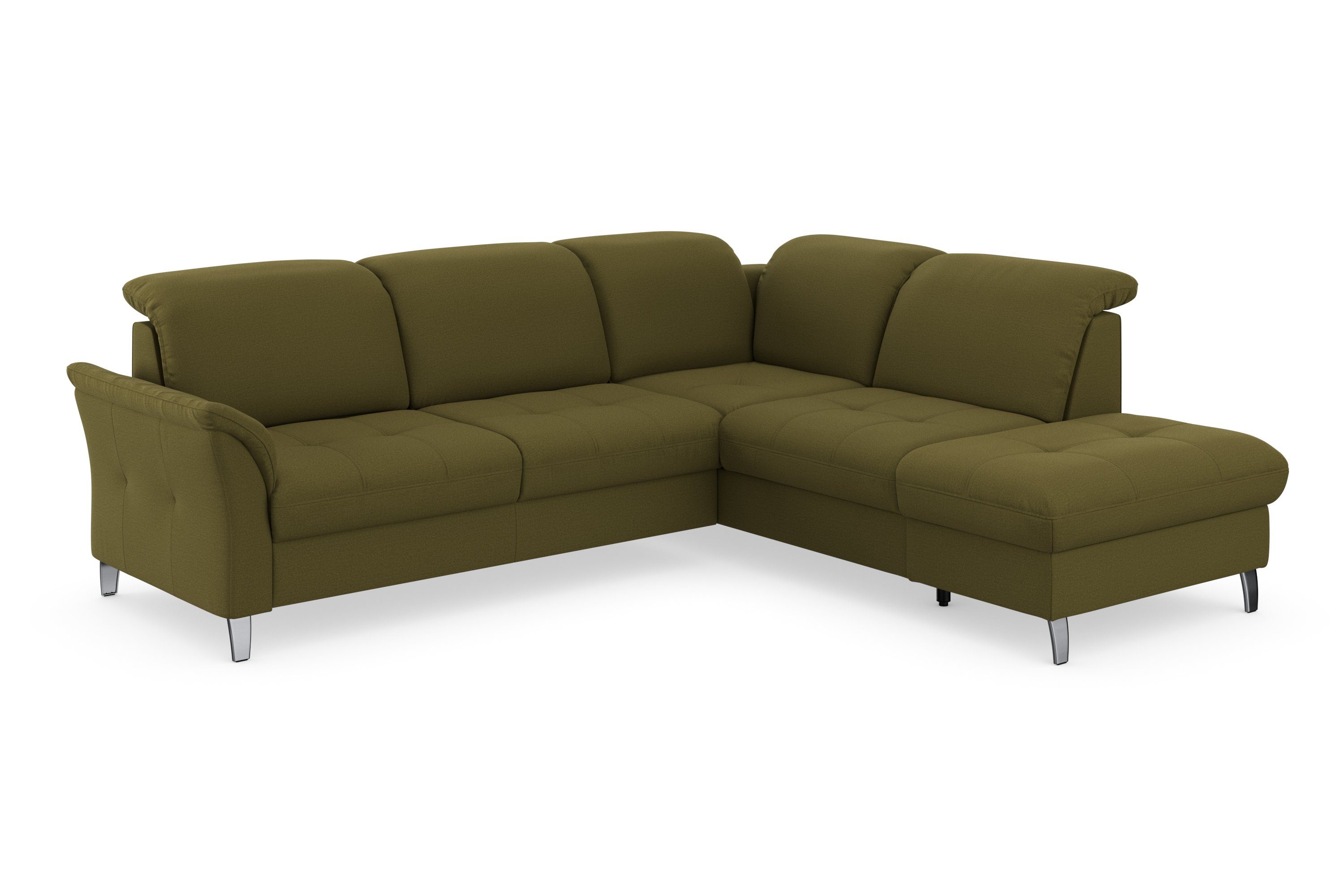 sit&more Ecksofa Maggiore, wahlweise mit Bettfunktion Stauraum Kopfteilverstellung, und