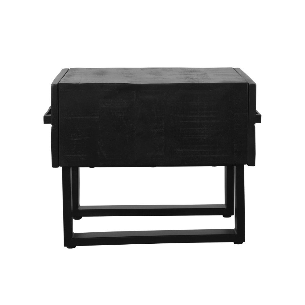RINGO-Living Couchtisch RINGO-Living Couchtisch Keilani mit 2 Schubladen in Schwarz aus