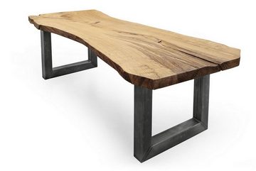 Tischhelden Esstisch Tischplatte Eiche UNIKAT Massivholz 253 x 109 x 5
