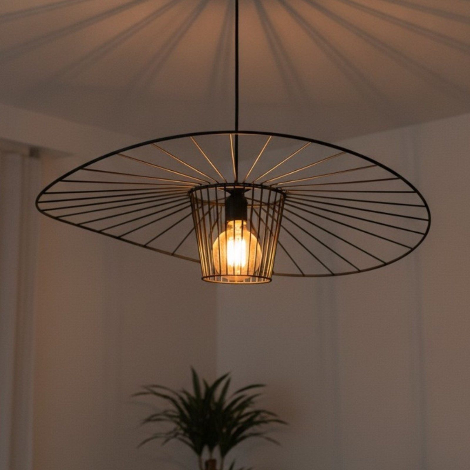 Bamyum Pendelleuchte Bamyum Pendelleuchte I Orvelte I Metall Schwarz Lampe