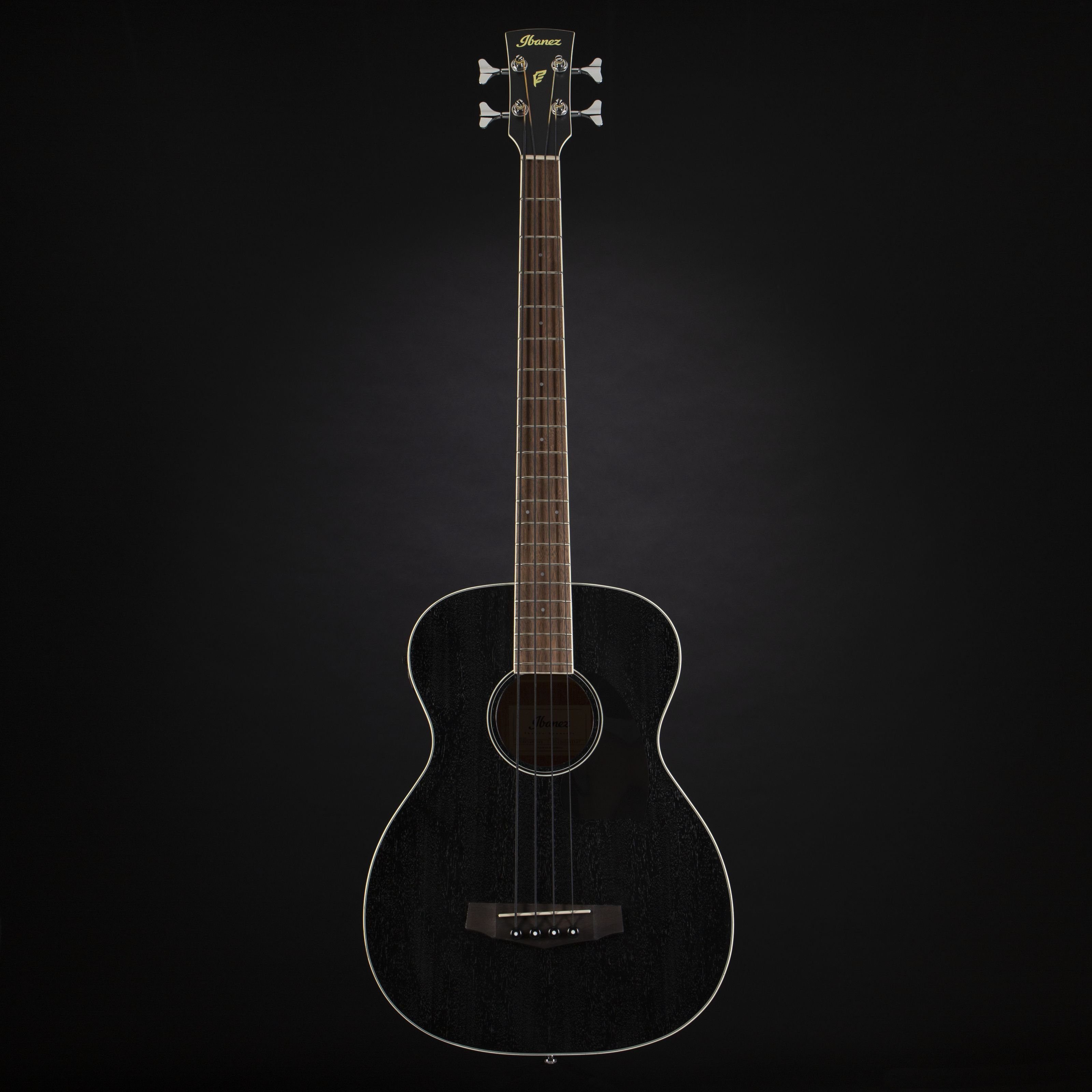Ibanez Akustik-Bass, Akustik-Bässe, 4-Saiter Akustik-Bässe, Acoustic PCBE14MH-WK Weathered Black - Akustikbass