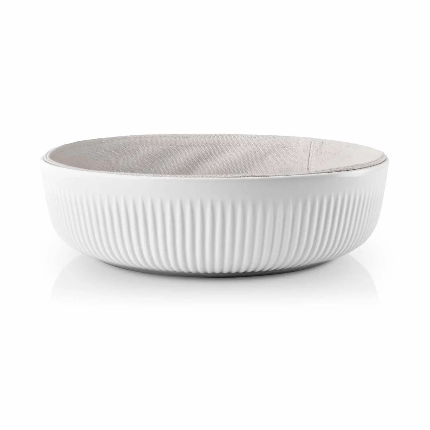 Eva Solo Brotkorb Legio Nova 24 cm, Porzellan, Baumwolle, (1-tlg)