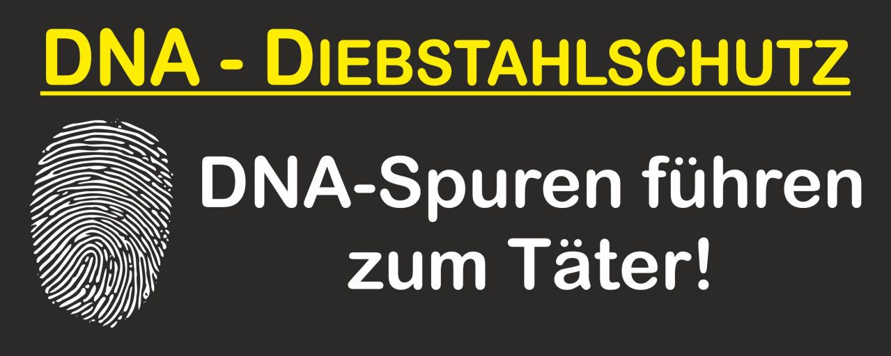 Hermann Schütz Aufkleber Hermann Schütz Aufkleber DNA - Diebstahlschutz