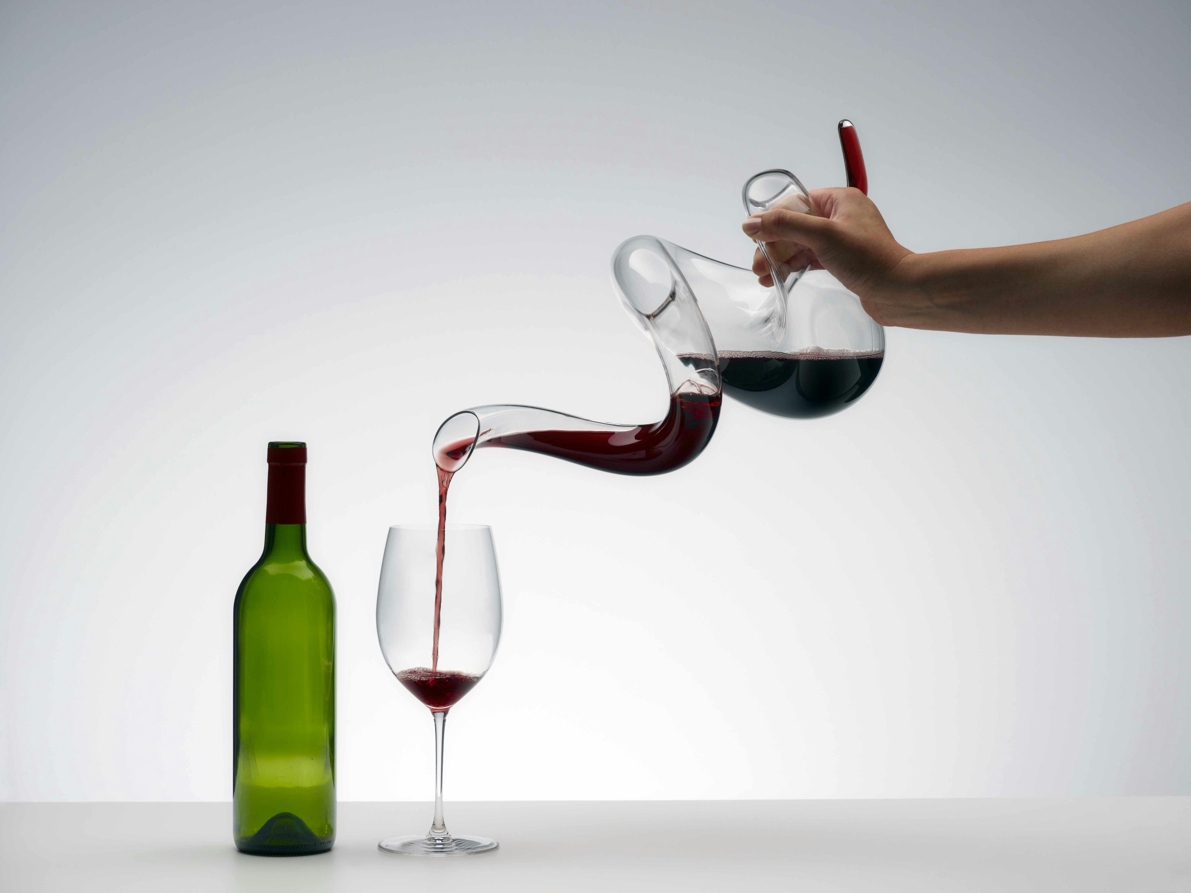 RIEDEL THE WINE GLASS COMPANY Glas Riedel Dekanter Boa 3tlg. Set, Kristallglas