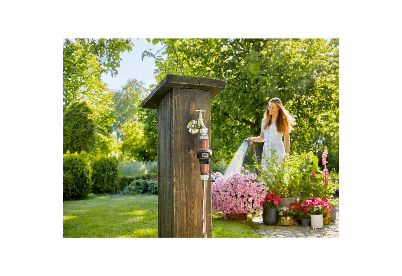Thumbnail - GARDENA Bewässerungssystem GARDENA Wasserzähler AquaCount, Messgerät