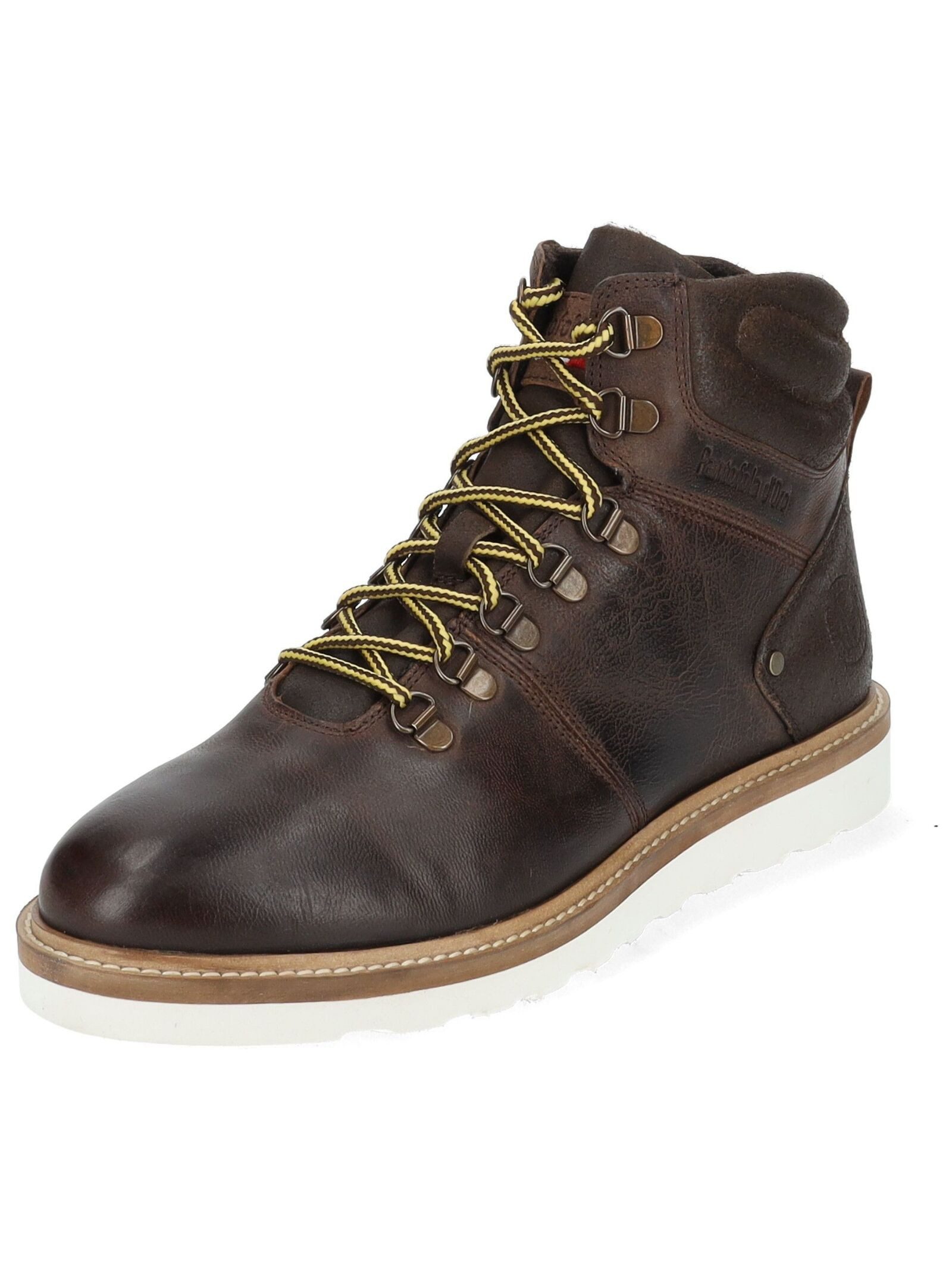 Stiefelette Leder Schnürstiefelette