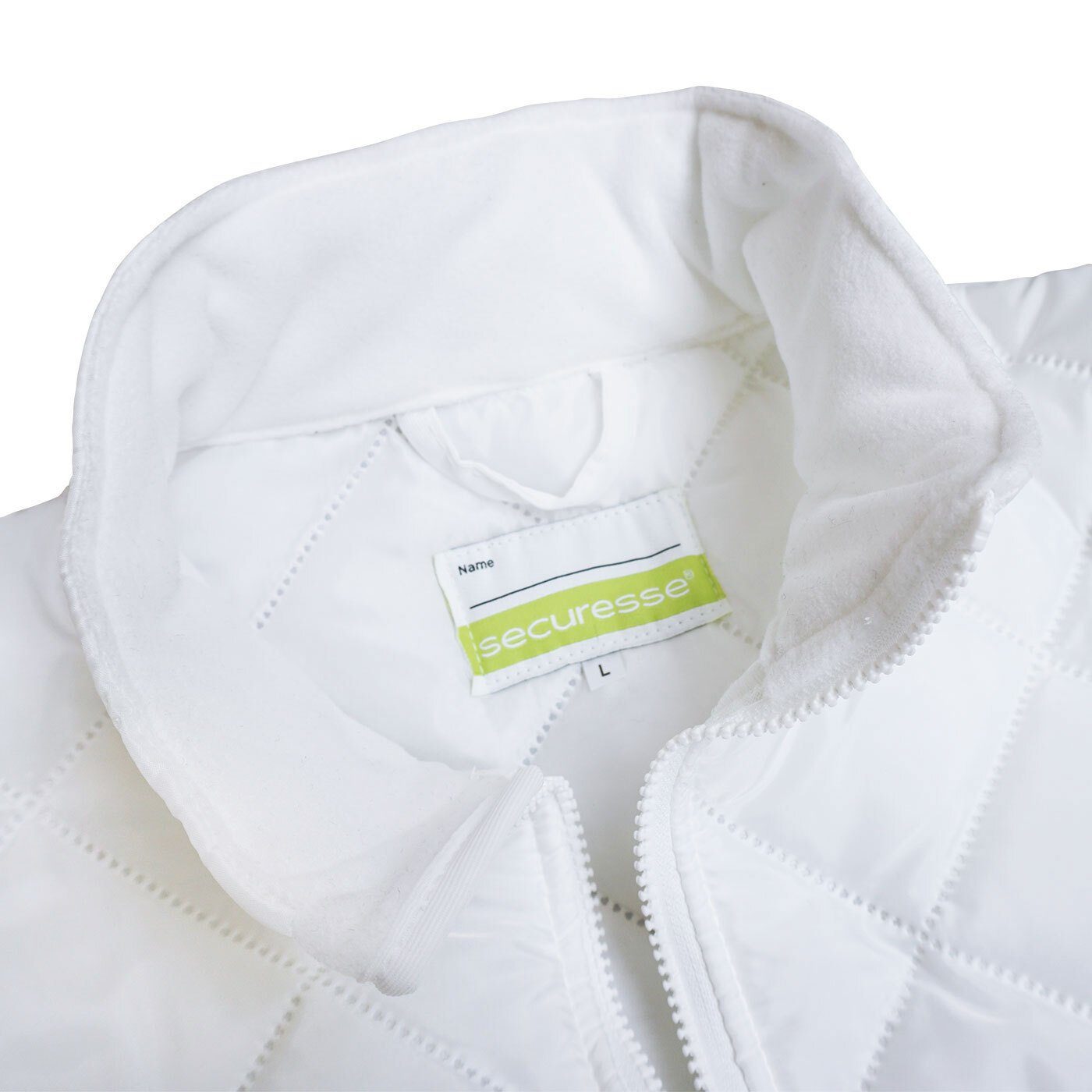 HELE Thermohemd securesse Thermo-Steppjacke mit Kragen Farbe: weiß