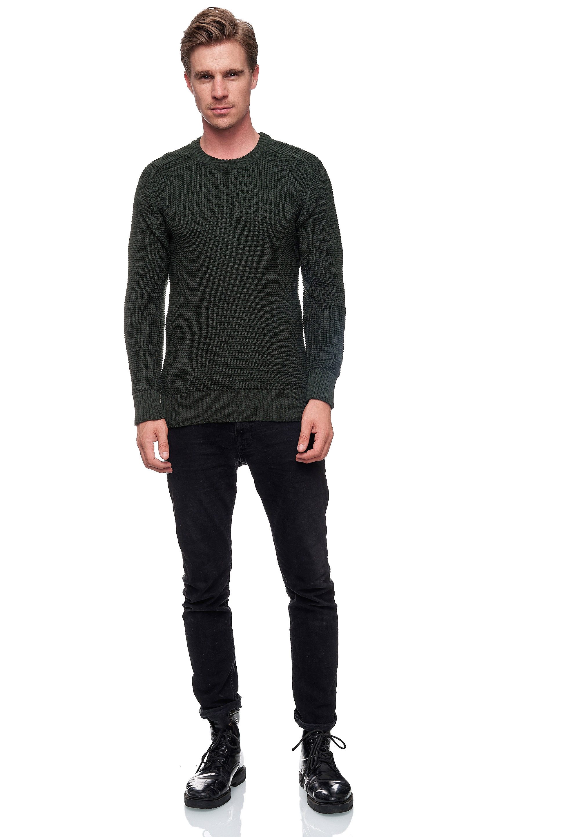 Rusty Neal Strickpullover in sportlichem Design