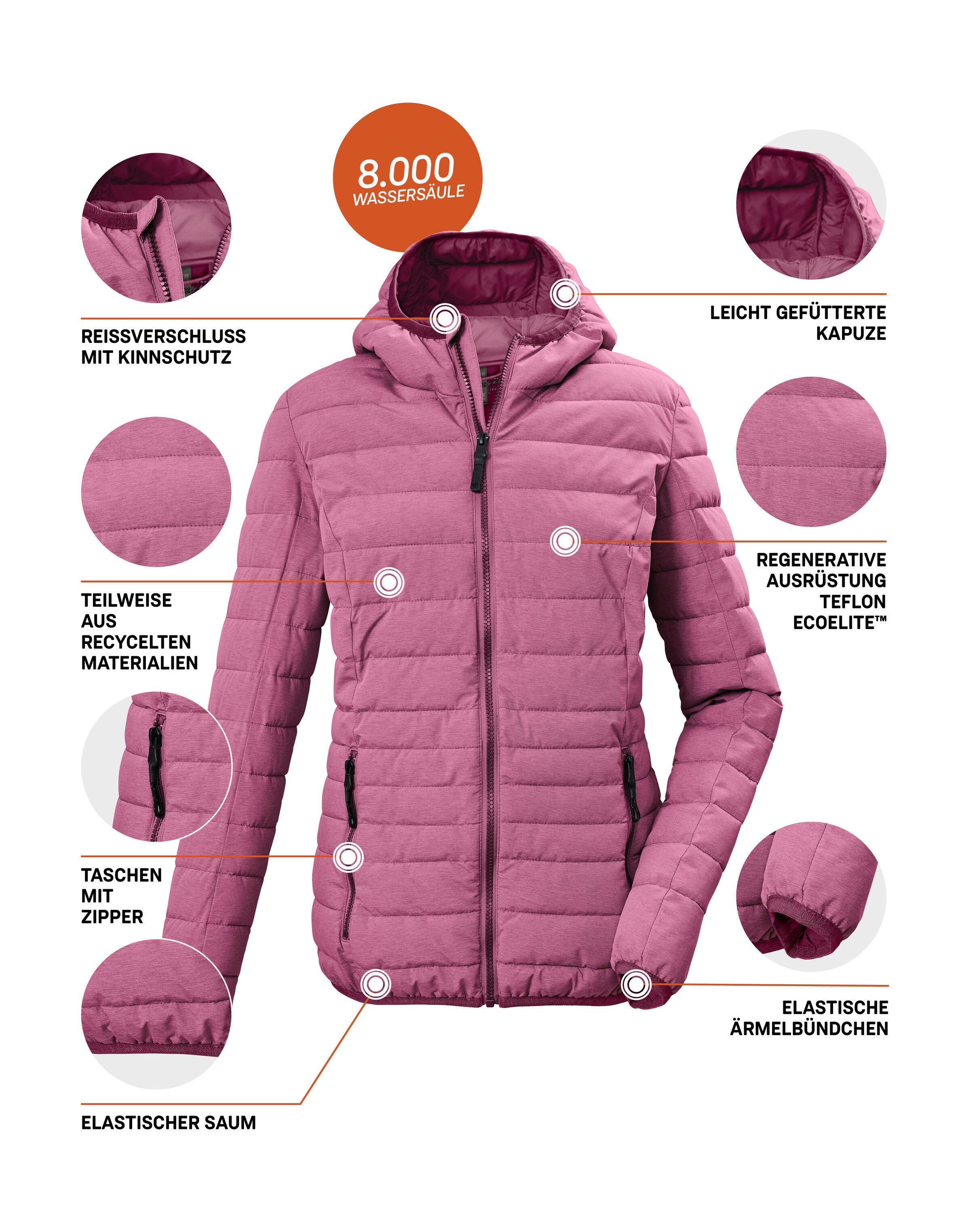 G.I.G.A. DX by killtec Steppjacke GW 49 WMN QLTD JCKT Wind- und wasserabweisende Damen Steppjacke mit 8.000 mm Wassersäule – Bild 5 von 5
