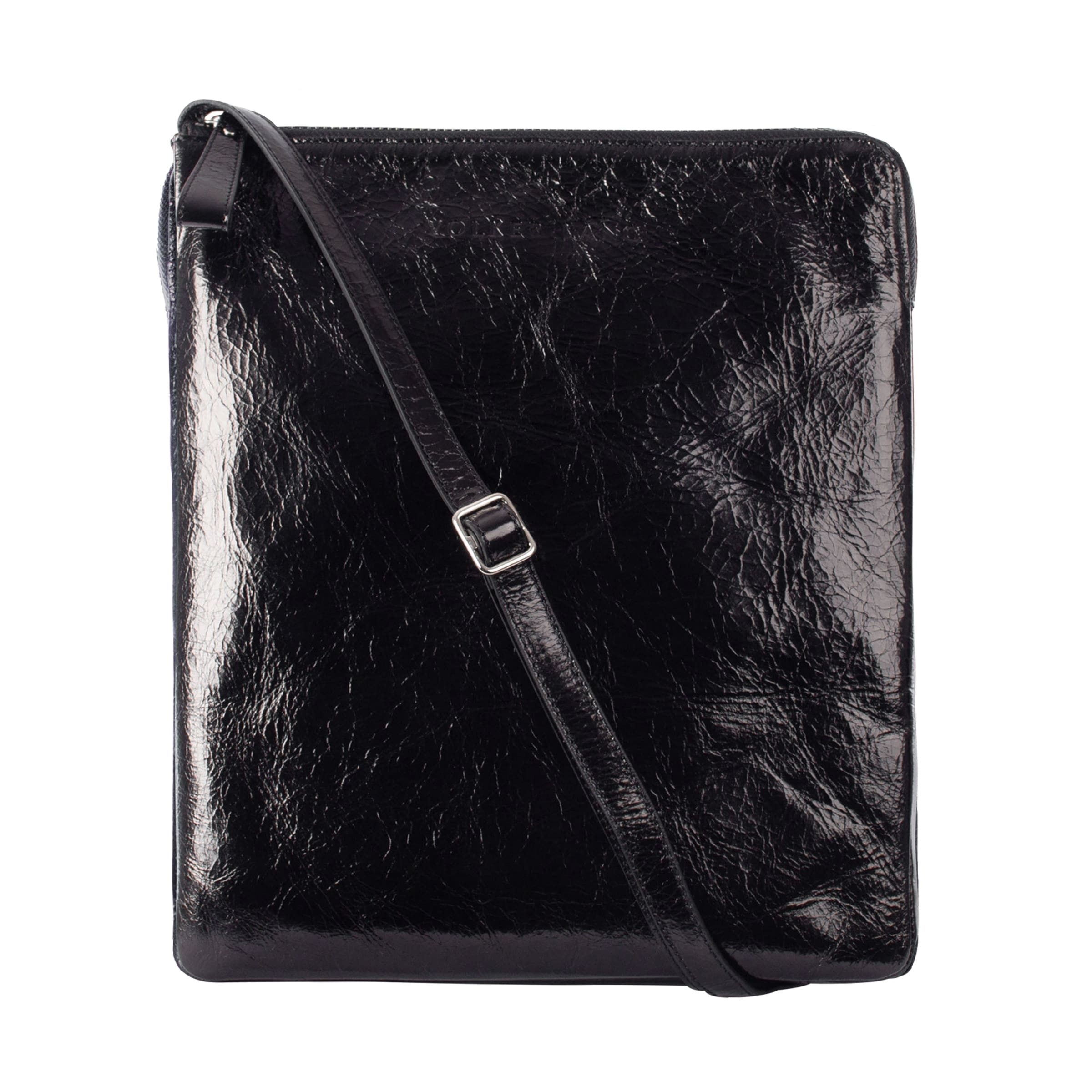 VOLKER LANG Umhängetasche Handlich. Außergewöhnlich. Schlicht. Oder: Klar und unverfälscht.