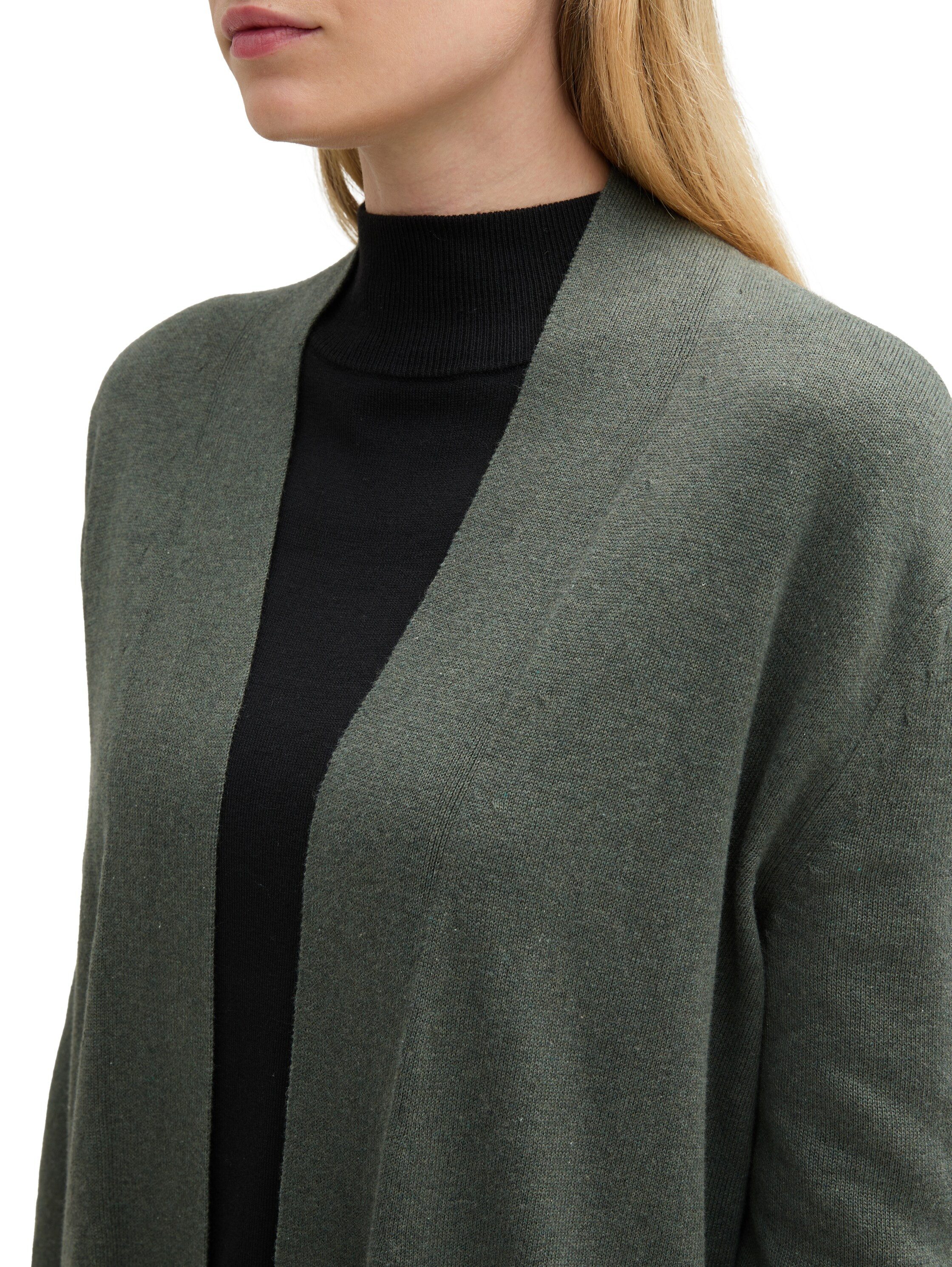 TOM TAILOR Cardigan mit Schalkragen