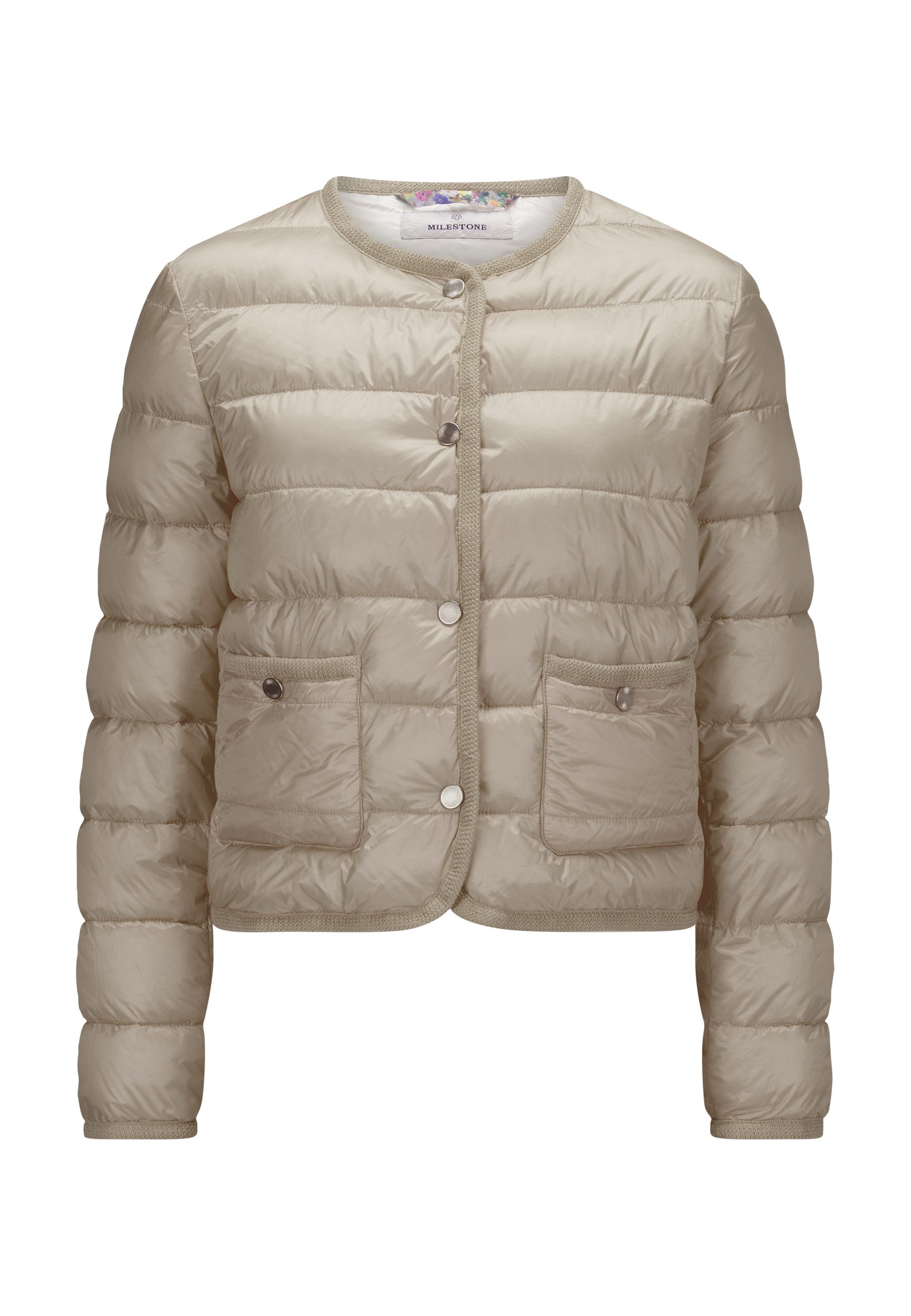 Milestone Steppjacke MSScarlet solid Damen normale günstig online kaufen