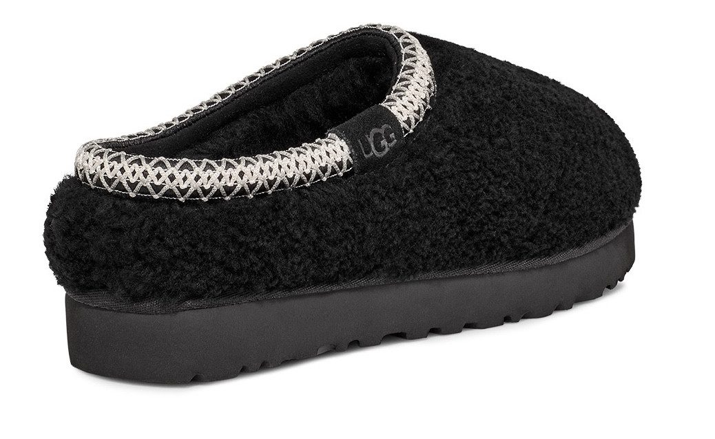 UGG TASMAN MAXI CURLY Hausschuh, Clog, Pantoffel, Mule mit gepolstertem Fußbett