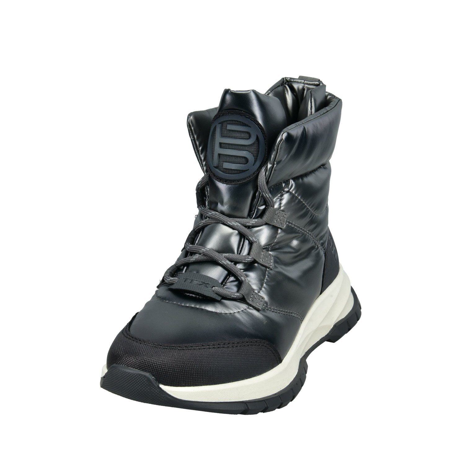 bugatti Stiefel Athena Tex metallics grau Damen Winterstiefel
