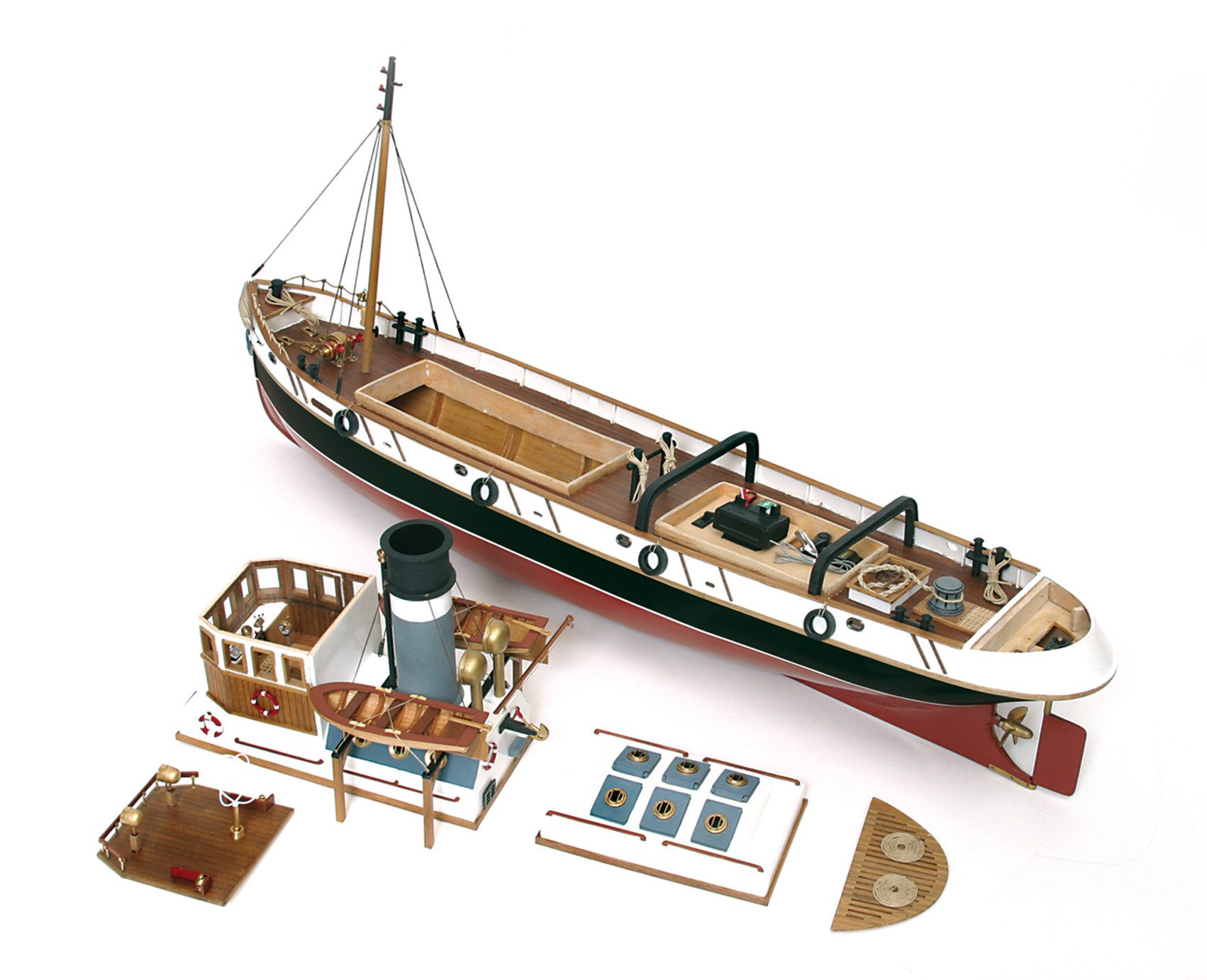 OcCre Modellbausatz OcCre Ulises Bergungsschlepper Maßstab 1:50 Schiffsbausatz RC tauglich, (Zusatzartikel, 1-tlg., Schiffsbausatz), Made in Europe