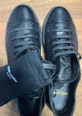 YVES SAINT LAURENT SAINT LAURENT YSL Retro Black Low-Top Catwalk Sneakers Schuhe Trainers Sneaker
