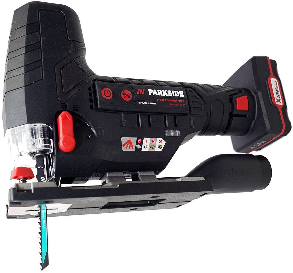 PARKSIDE PERFORMANCE® Akku-Stichsäge 12V Akku Stichsäge PPSTKA 12 im Transportkoffer