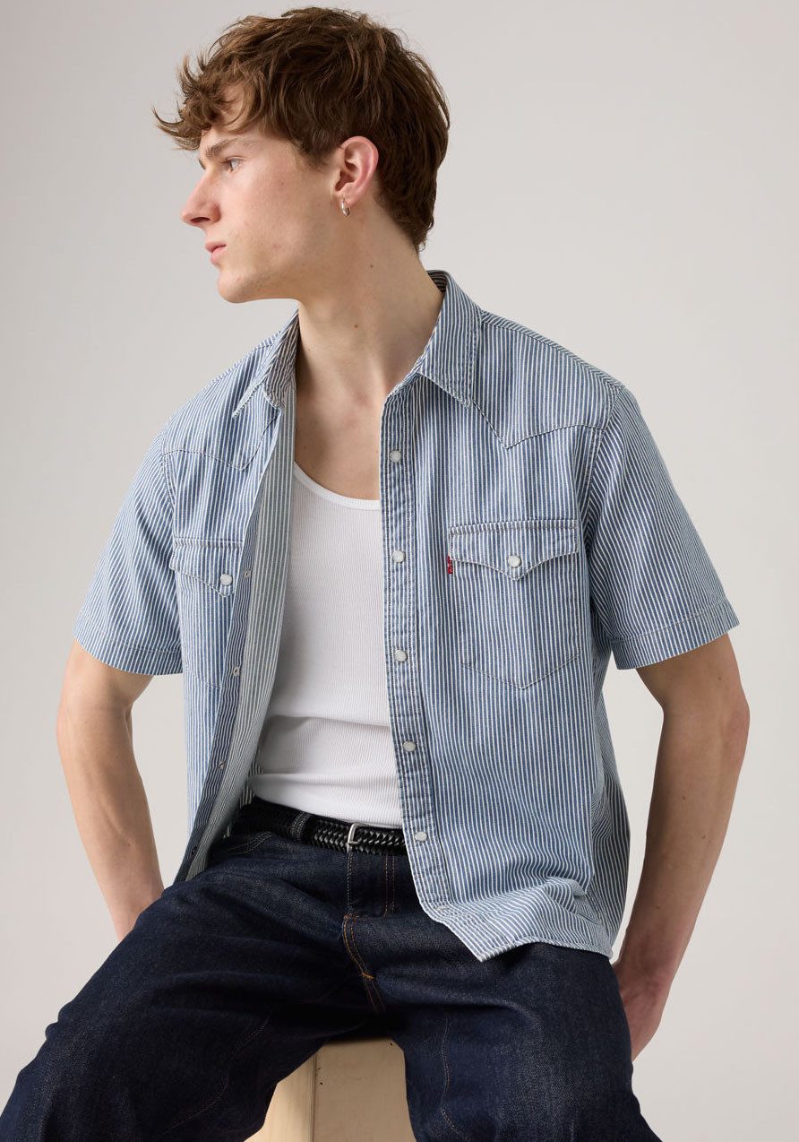 Levi's® Jeanshemd SS CLASSIC WESTERN mit Brusttaschen