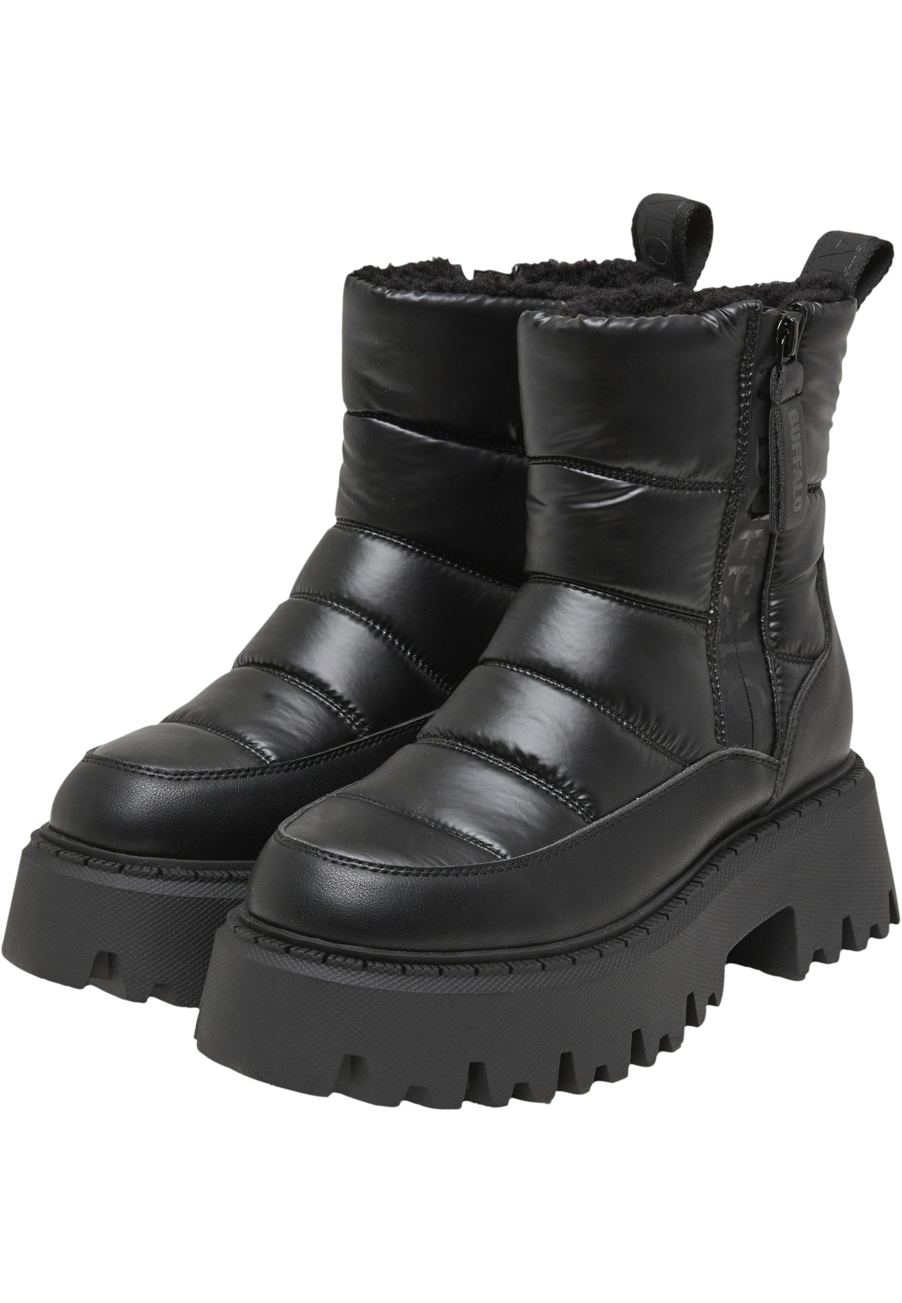 Buffalo Buffalo ASPEN PUFFER ZIP - VEGAN NYLON Stiefel