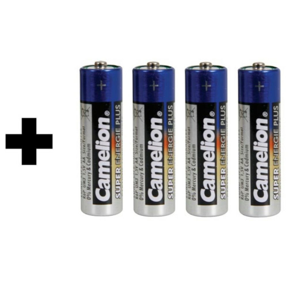 PEREL LED Taschenlampe LED-HANDSCHEINWERFER - 9 LEDs - 4 x AA-BATTERIE (1-S günstig online kaufen