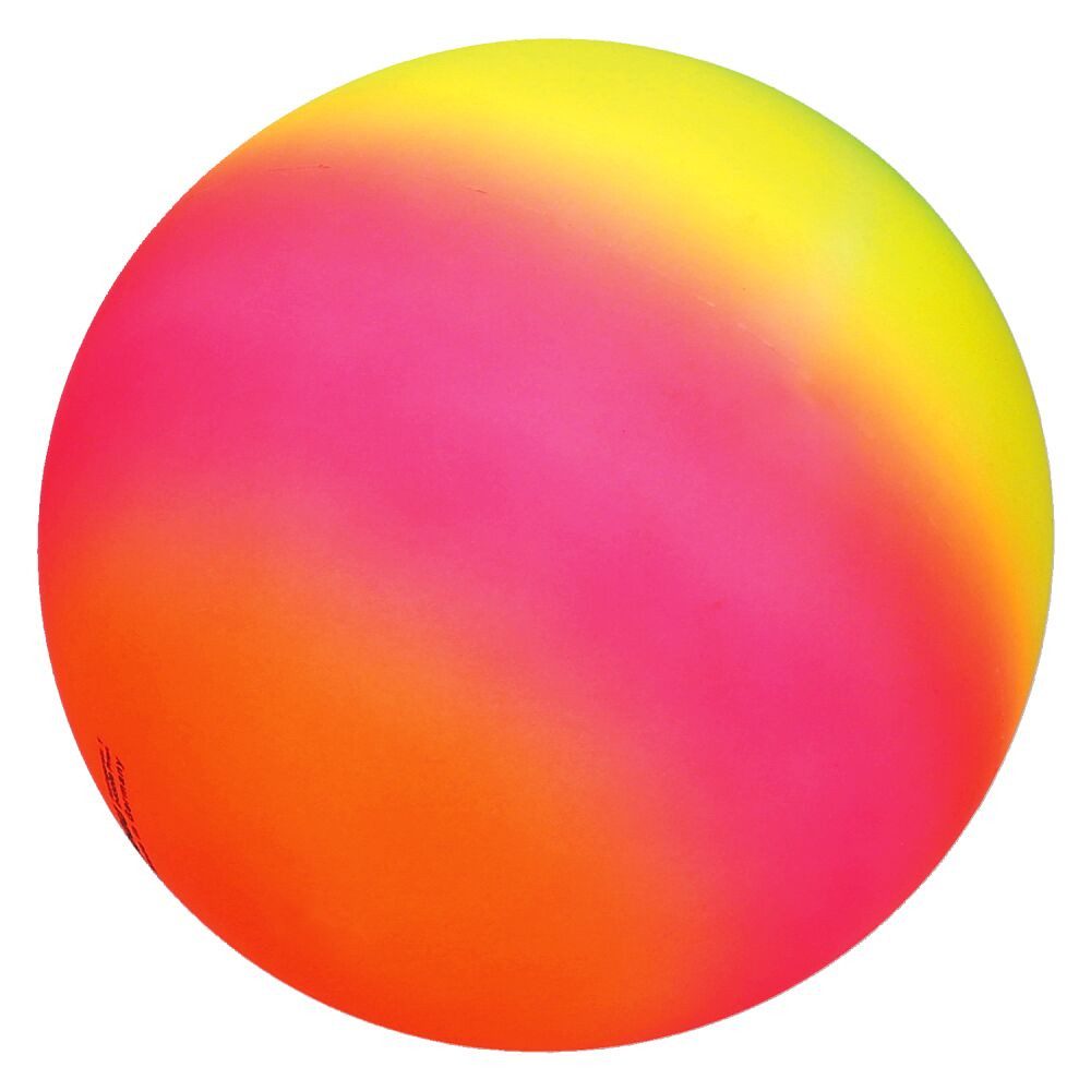 Togu Spielball Spielball Regenbogen, Die intensiven Modefarben verlaufen ineinander