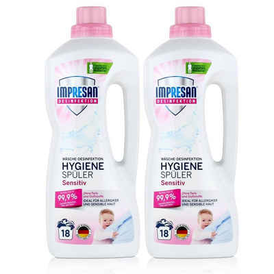 IMPRESAN Impresan Desinfektion Frei von Duft- und Farbstoffen Hygienespüler 1,5 Spezialwaschmittel