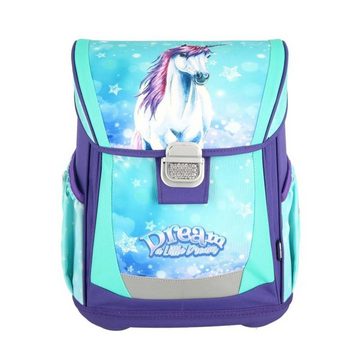 Spirit Schulranzen Schulranzen-Set "LITTLE DREAM" Einhorn Pferd - 4 teilig