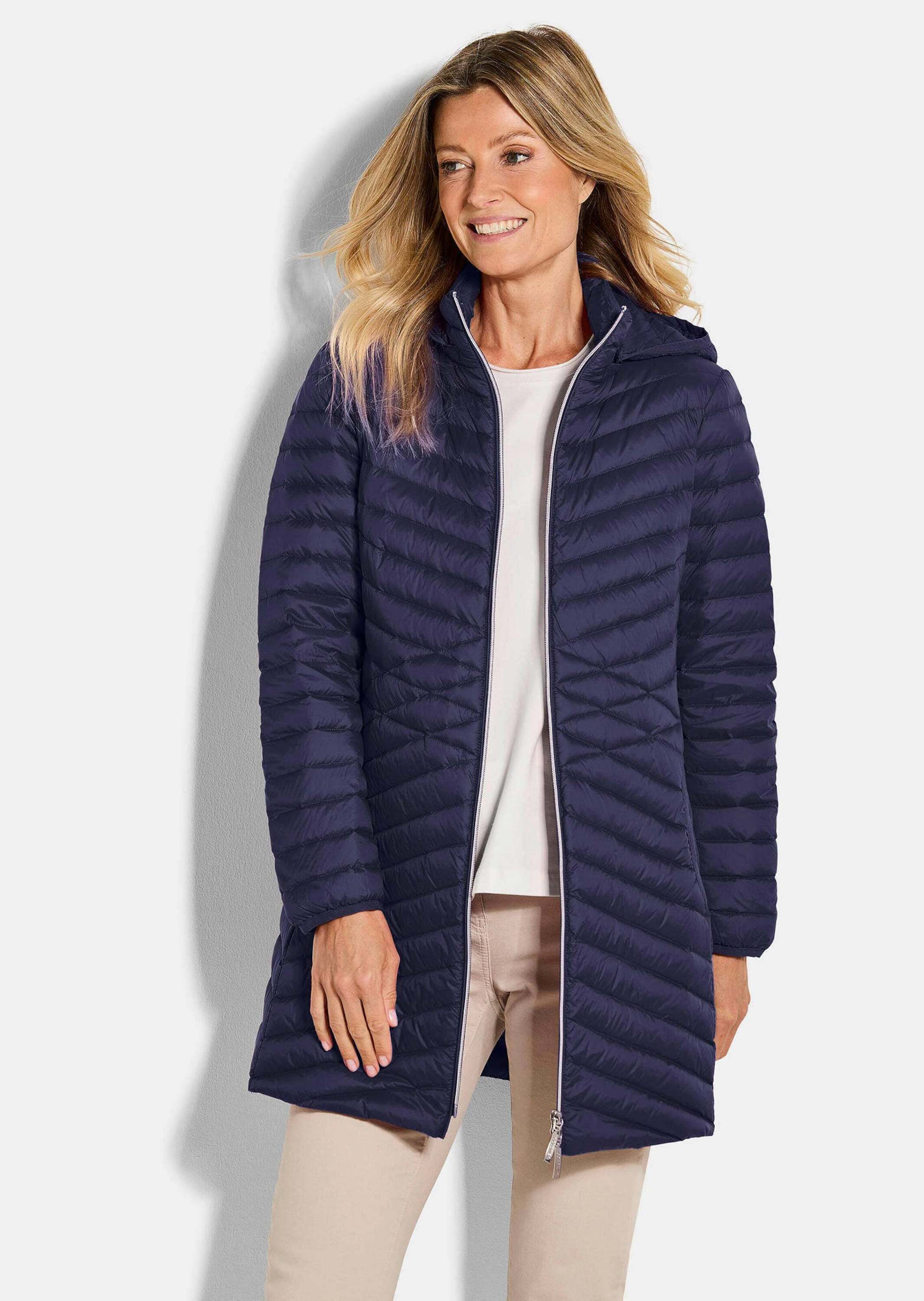 GOLDNER Winterjacke Daunenmantel mit femininer Steppung günstig online kaufen