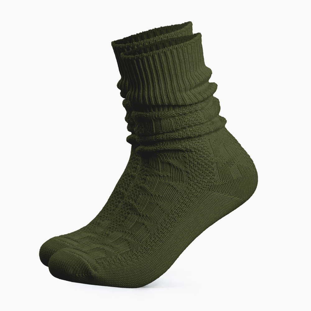 HerzSticht Trachtensocken Herren Kurze Trachtensocken 1er Pack (Modell: Enzian) (1-Paar)