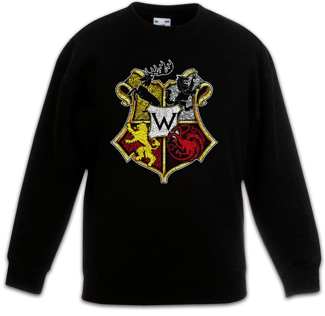 Urban Backwoods Sweatshirt Westeros School Kinderpullover Game of Swords Haus Thrones Häuser (1-tlg) Houses Wolf Stark Deer