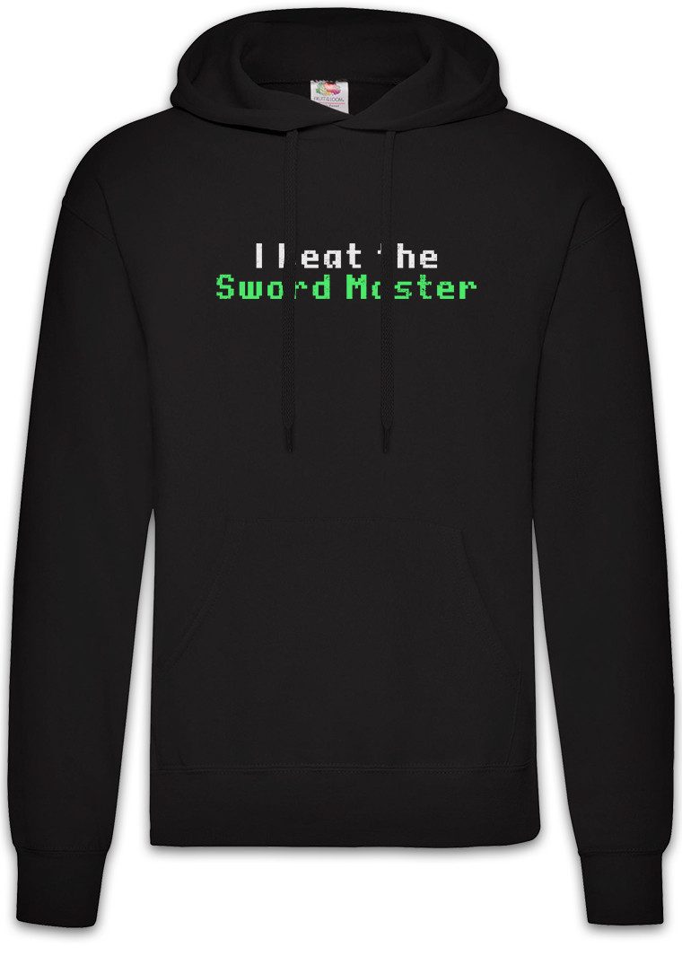 Hoodie I Beat The Sword Master Herren Hoodie Monkey Swordmaster Island The
