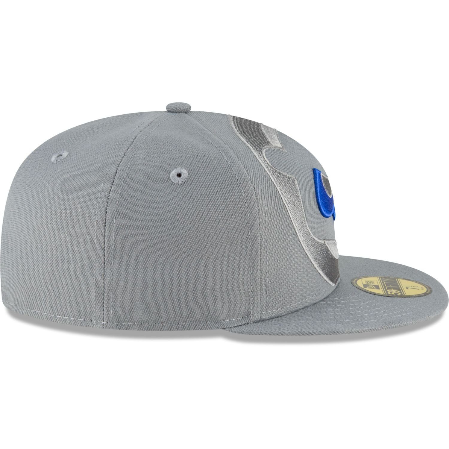 59Fifty Cap STORM Fitted Team New Cooperstown Era Cubs MLB Chicago GREY