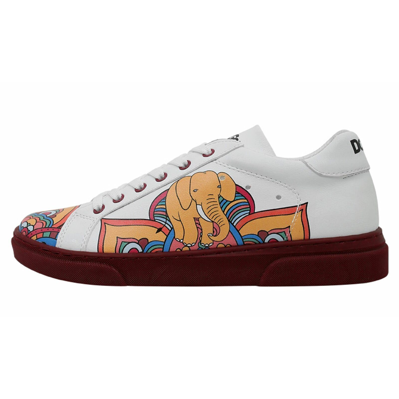 DOGO Ace Low-Top Sneaker India Damen Sneaker Sneaker Handgefertigt