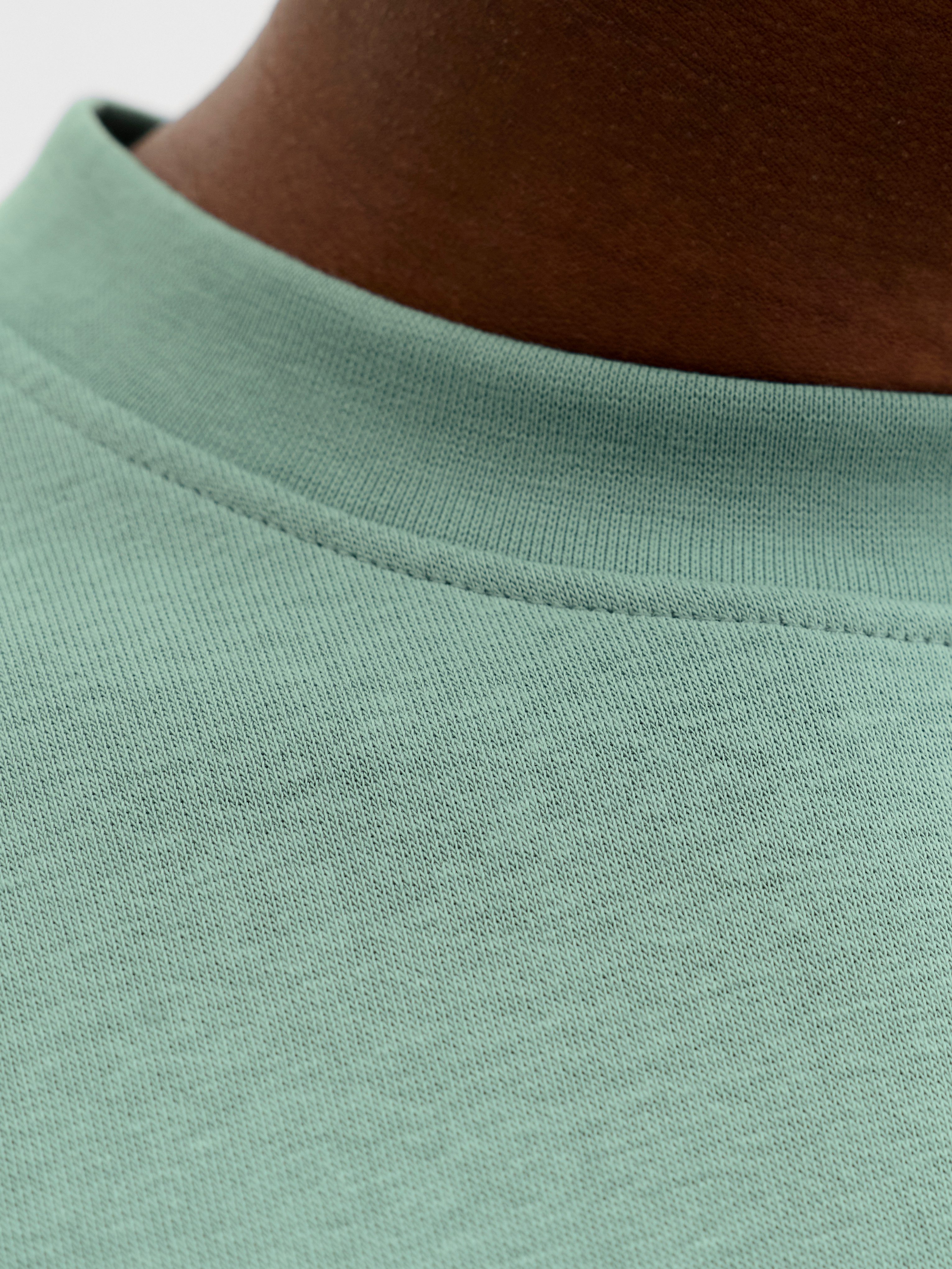 Jack & Jones Sweatshirt JJESOHO SWEAT CREW NECK NOOS Baumwollmischung, relaxed fit