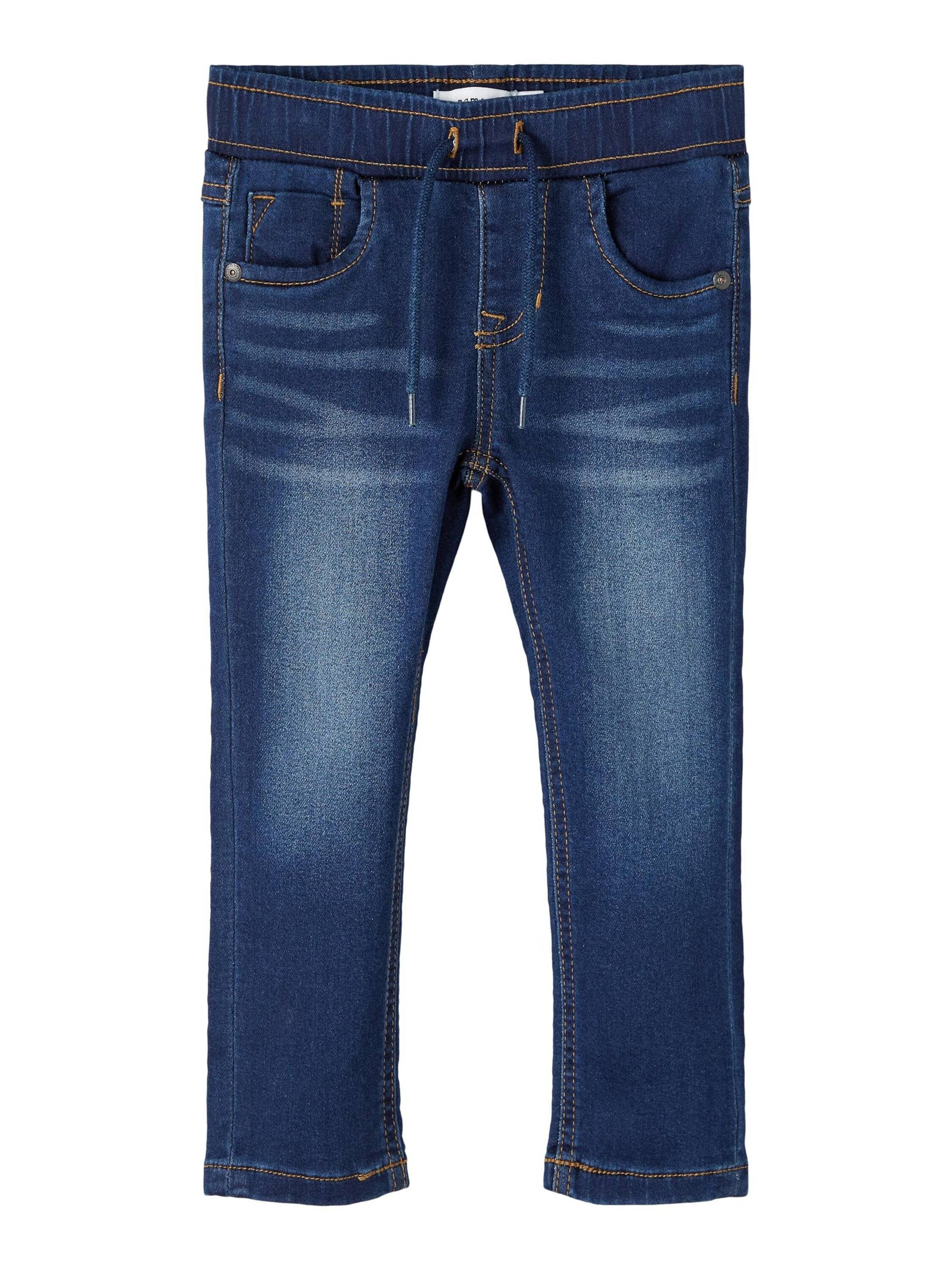 dark blue denim