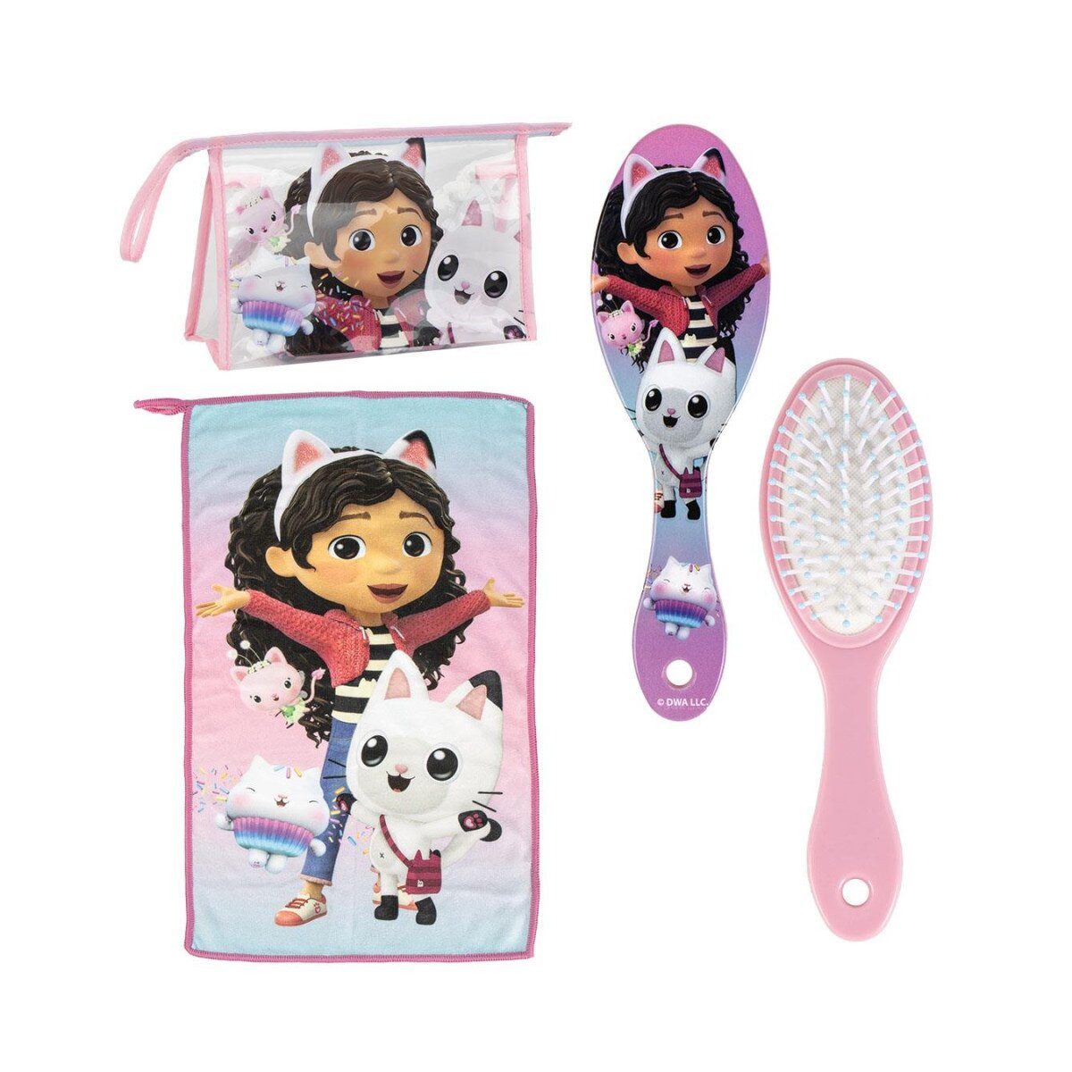 Kulturbeutel Gabby's Dollhouse Hygieneset – Pflege für kleine Fans