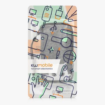 kwmobile Handyhülle Handytasche für Smartphones XL - 6,7/6,8", Handy Filztasche - 17,2 x 8,4 cm Innenmaße
