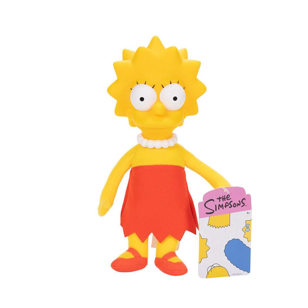 Tinisu Plüschfigur Die Simpsons Lisa Kuscheltier - 20 cm Plüschtier Stofftier