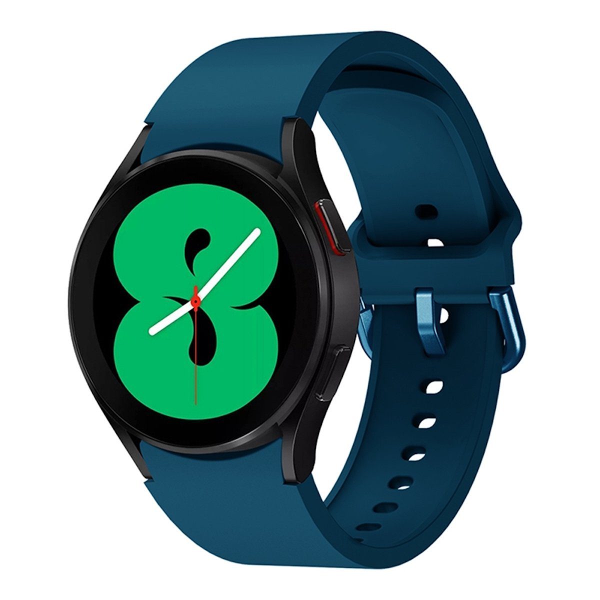Wigento Smartwatch-Armband Für Samsung Galaxy Watch FE 6 5 4 Normal Pro Classic Kunststoff Band