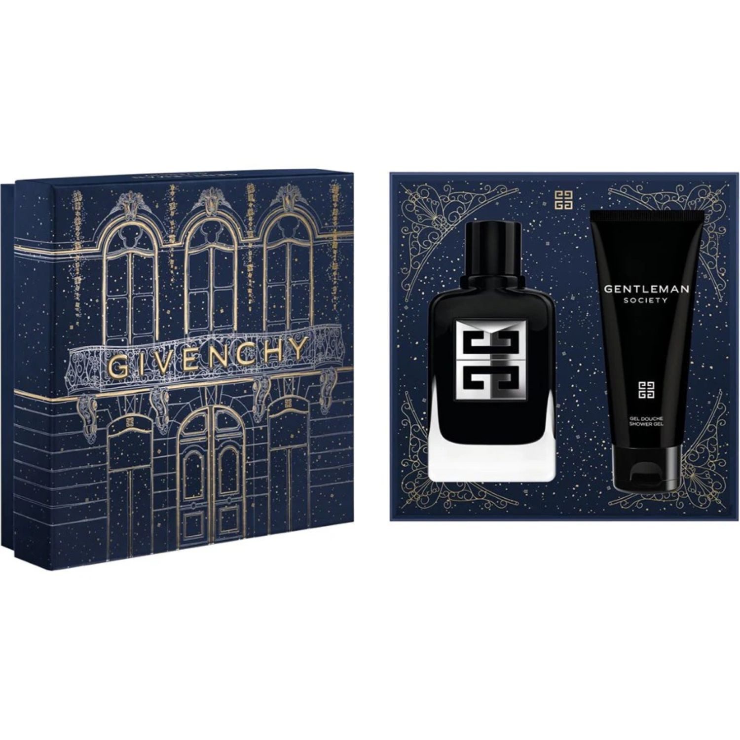 GIVENCHY Duft-Set GENTLEMAN SOCIETY Geschenkset, 2-tlg., Edle Geschenkverpackung, Herrenduft