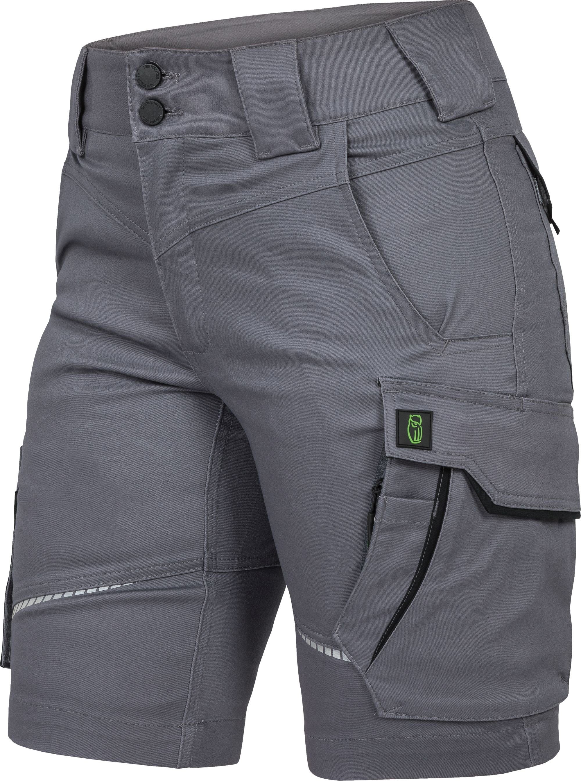 Leibwächter Arbeitsshorts Damen Flex-Line Arbeitsshort mit Reflektoren und günstig online kaufen