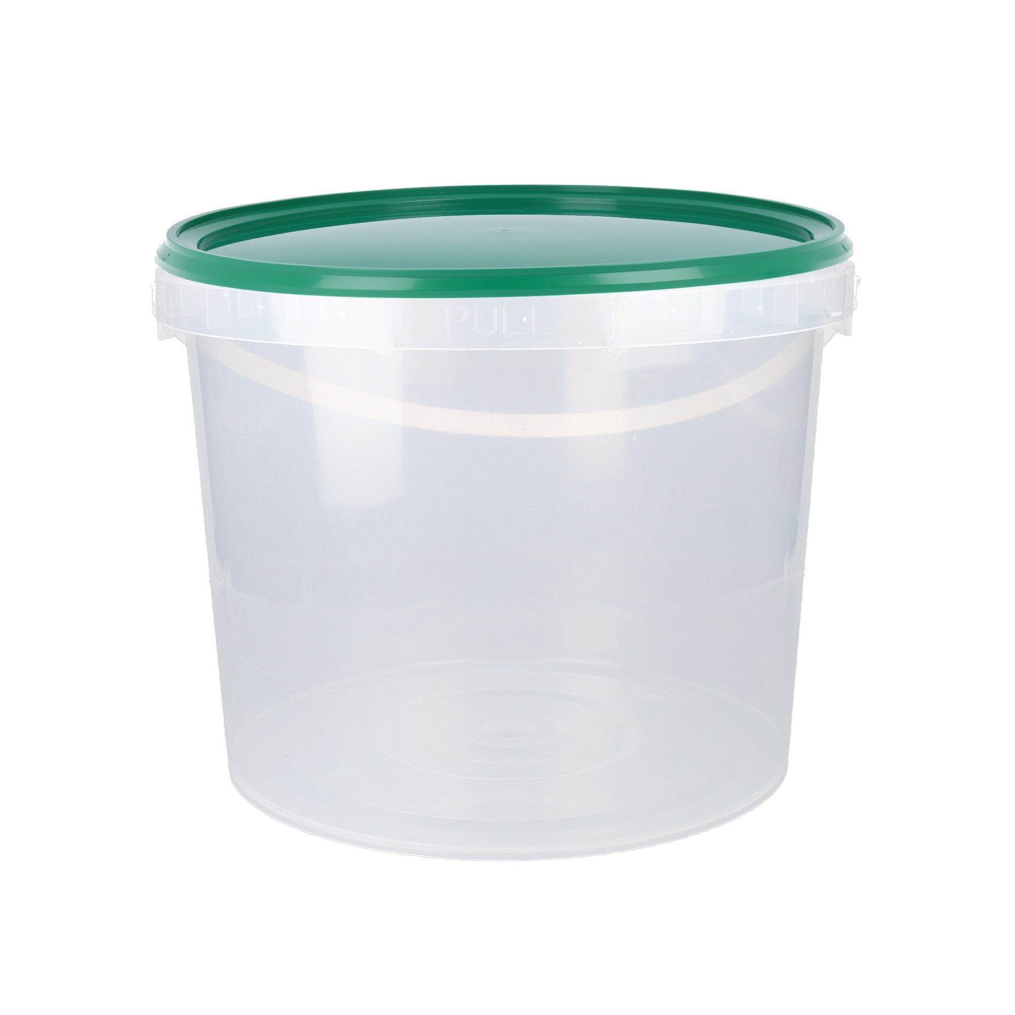 FixedByU Putzeimer Eimer mit Kunststoffgriff, PP, rund, 5 Liter, Lebensmittelecht, (Eimer-Set, 1-tlg., Eimer mit Deckel), luftdicht, stapelbar, lebensmittelecht, rutschsicher, recyclebar