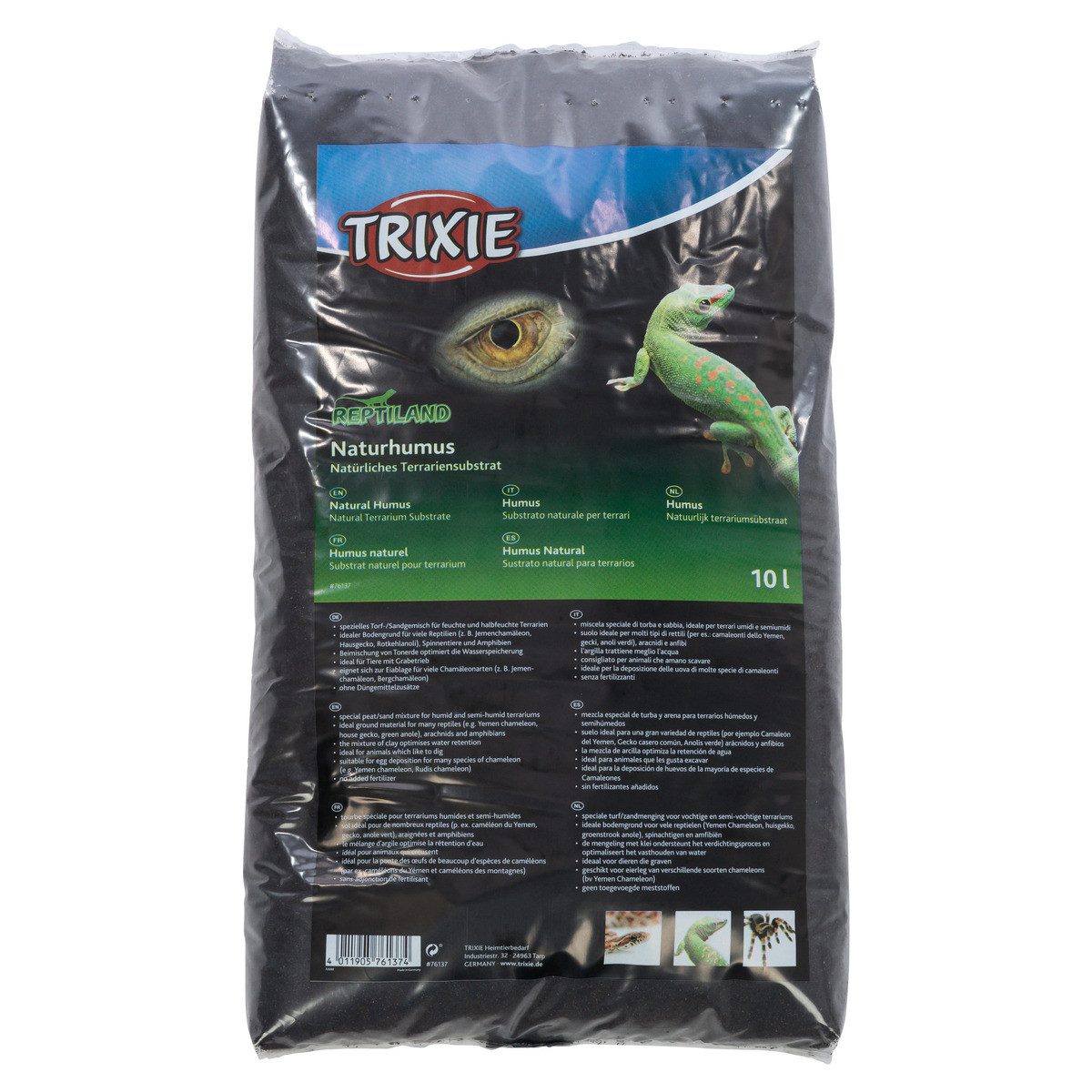Terrarien-Substrat Naturhumus, natürliches Terrariensubstrat